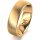 Ring 18 Karat Gelbgold 6.0 mm sandmatt