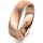 Ring 18 Karat Rotgold 5.5 mm sandmatt