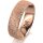 Ring 18 Karat Rotgold 6.0 mm kristallmatt