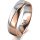 Ring 14 Karat Rot-/Weissgold 5.5 mm poliert