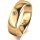 Ring 18 Karat Gelbgold 5.5 mm poliert 1 Brillant G vs 0,050ct