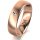 Ring 14 Karat Rotgold 5.5 mm l&auml;ngsmatt 1 Brillant G vs 0,025ct