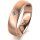 Ring 18 Karat Rotgold 5.5 mm sandmatt 1 Brillant G vs 0,050ct