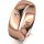 Ring 14 Karat Rotgold 6.0 mm poliert 1 Brillant G vs 0,025ct