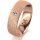 Ring 18 Karat Rotgold 6.0 mm kreismatt 1 Brillant G vs 0,025ct