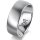 Ring 14 Karat Weissgold 7.0 mm l&auml;ngsmatt