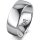 Ring 18 Karat Weissgold 7.0 mm poliert