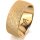 Ring 14 Karat Gelbgold 8.0 mm kreismatt
