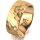 Ring 14 Karat Gelbgold 8.0 mm diamantmatt