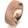 Ring 14 Karat Rotgold 7.0 mm kristallmatt