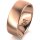 Ring 18 Karat Rotgold 7.0 mm l&auml;ngsmatt