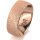 Ring 18 Karat Rotgold 7.0 mm kreismatt