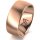 Ring 18 Karat Rotgold 8.0 mm l&auml;ngsmatt
