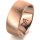 Ring 18 Karat Rotgold 8.0 mm sandmatt