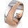 Ring 18 Karat Rot-/Weissgold 8.0 mm kreismatt