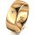 Ring 18 Karat Gelbgold 7.0 mm poliert 1 Brillant G vs 0,025ct
