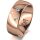 Ring 18 Karat Rotgold 7.0 mm poliert 3 Brillanten G vs Gesamt 0,070ct