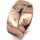 Ring 18 Karat Rotgold 7.0 mm poliert 5 Brillanten G vs Gesamt 0,095ct