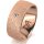 Ring 14 Karat Rotgold 8.0 mm kreismatt 1 Brillant G vs 0,025ct