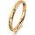 Ring 18 Karat Gelbgold 2.5 mm diamantmatt
