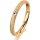 Ring 18 Karat Gelbgold 2.5 mm kreismatt 1 Brillant G vs 0,025ct