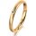 Ring 18 Karat Gelbgold 2.5 mm sandmatt 1 Brillant G vs 0,025ct