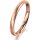 Ring 14 Karat Rotgold 2.5 mm sandmatt