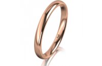 Ring 18 Karat Rotgold 2.5 mm poliert