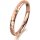 Ring 18 Karat Rotgold 2.5 mm diamantmatt