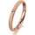 Ring 18 Karat Rotgold 2.5 mm kreismatt 1 Brillant G vs 0,025ct