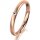 Ring 18 Karat Rotgold 2.5 mm sandmatt 1 Brillant G vs 0,025ct