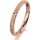 Ring 18 Karat Rotgold 2.5 mm kristallmatt 1 Brillant G vs 0,025ct