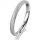 Ring 18 Karat Weissgold 2.5 mm kreismatt