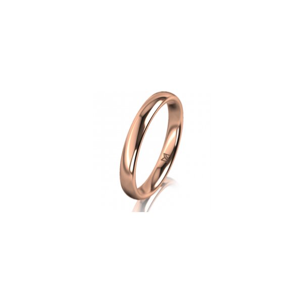 Ring 14 Karat Rotgold 3.0 mm poliert