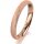 Ring 14 Karat Rotgold 3.0 mm kreismatt