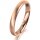 Ring 14 Karat Rotgold 3.0 mm sandmatt