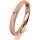 Ring 14 Karat Rotgold 3.0 mm kreismatt 1 Brillant G vs 0,025ct