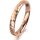 Ring 18 Karat Rotgold 3.0 mm diamantmatt