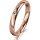 Ring 18 Karat Rotgold 3.0 mm poliert 1 Brillant G vs 0,025ct