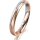 Ring 18 Karat Rot-/Weissgold 3.0 mm sandmatt