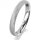 Ring 14 Karat Weissgold 3.0 mm kreismatt