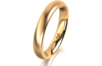 Ring 14 Karat Gelbgold 3.5 mm l&auml;ngsmatt