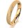 Ring 14 Karat Gelbgold 3.5 mm kreismatt