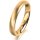 Ring 14 Karat Gelbgold 3.5 mm sandmatt