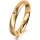 Ring 14 Karat Gelbgold 3.5 mm l&auml;ngsmatt 1 Brillant G vs 0,025ct
