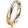 Ring 14 Karat Gelb-/Weissgold 3.5 mm poliert
