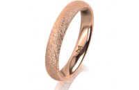 Ring 14 Karat Rotgold 3.5 mm kreismatt