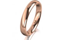 Ring 18 Karat Rotgold 3.5 mm poliert