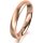 Ring 18 Karat Rotgold 3.5 mm l&auml;ngsmatt