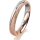 Ring 14 Karat Rot-/Weissgold 3.5 mm kreismatt